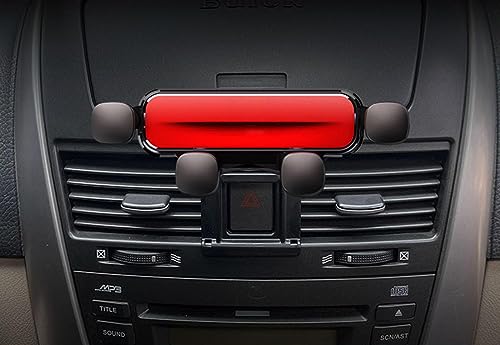 Support de téléphone voiture Buick Excelle 2008-2015 rouge anti-vibration