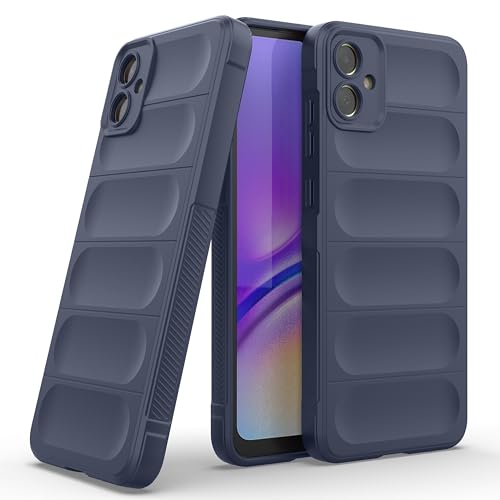 Image of Zapcase Back Case Cover for Samsung Galaxy M05 | Compatible for Samsung Galaxy M05 Back Cover | Liquid Silicon Magic Case with Camera Protection | Sapphire