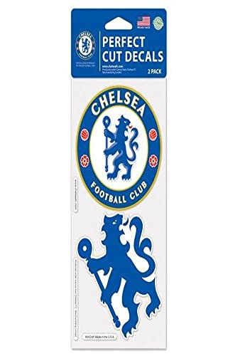 Wincraft Soccer Chelsea FC Perfect Cut Decal (Set of 2), 4