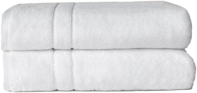 Lussuosi Asciugamani Da Bagno In Bamb&ugrave; Bianco Albania
