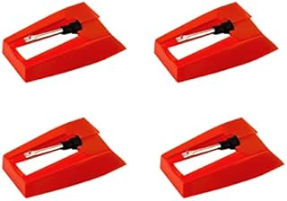LUTER 4 Pcs Record Player Needles, Replacement Stylus for Turntable, Diamond Stylus Needle