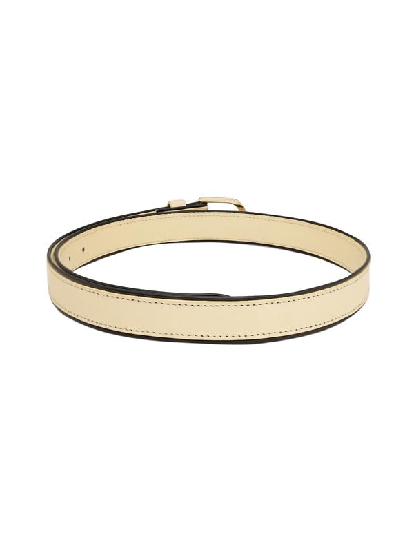 Image of Tommy Hilfiger Women's FERNA Non-Reversible Belt | Two-Tone Strap with Polished Buckle | Ideal for Gifting | Ideal for Gifting