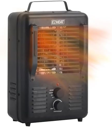 EZ-HEAT MTFH-01C-MB Portable Space Heater Review