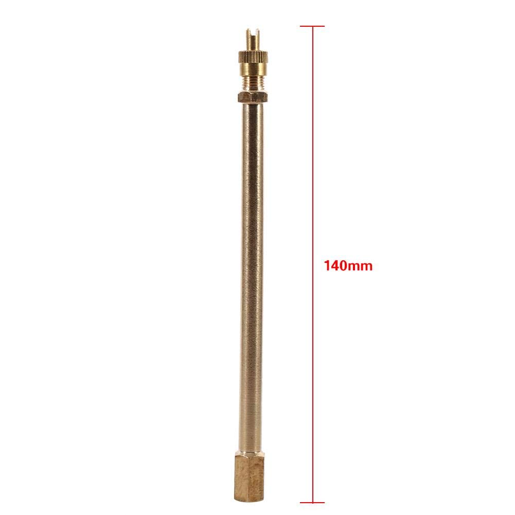 Lot De 4 Extensions De Valve En Laiton 45° – Pour Pneus De Voiture, Camion, Moto - 12
