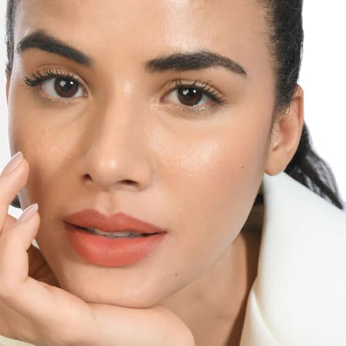 Image of Kiro Moist Matte Lipstick - Dusky Peach (Nude Coral), 4.2g | Super-Pigmented, Long-Lasting, Moisturizing, Non-Drying, Non-Feathering, Smudge Proof | Skin Care Infused with Natural Oils