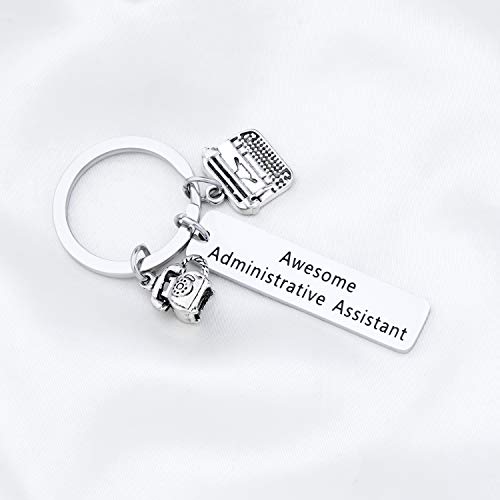 Image of bobauna Secretary Bracelet Awesome Administrative Assistant Appreciation Gift for Assistant Employee Office Worker