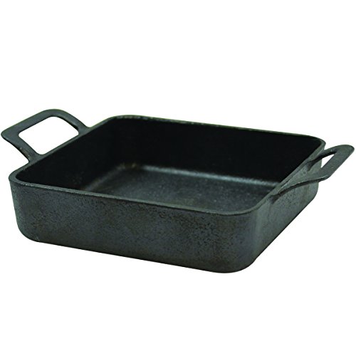 Mini servidor cuadrado de hierro fundido TableCraft CW30150 texturizado