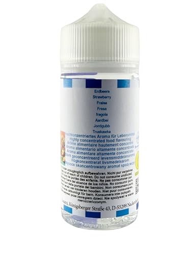 Fraise arôme concentré Sasami liquide 100 ml compatible préparation vegan