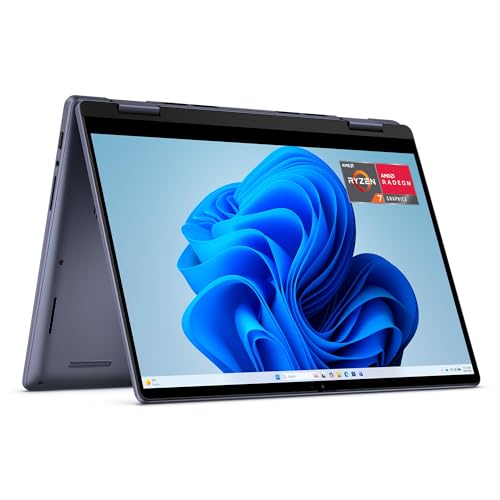Image of Inspiron 14 2-in-1 Laptop 7445-14-inch Touch FHD+ Display, AMD Ryzen 7 8840HS Processor, AMD Radeon Graphics, 16GB DDR5 Memory, 1TB SSD, English US Backlit Copilot Key Keyboard, Windows Home 11
