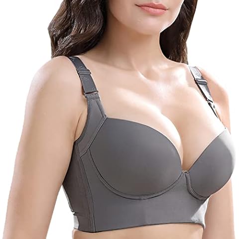 Filifit sculpting uplift bra,Women Deep Cup Bra Hide Back Fat Bra Cover