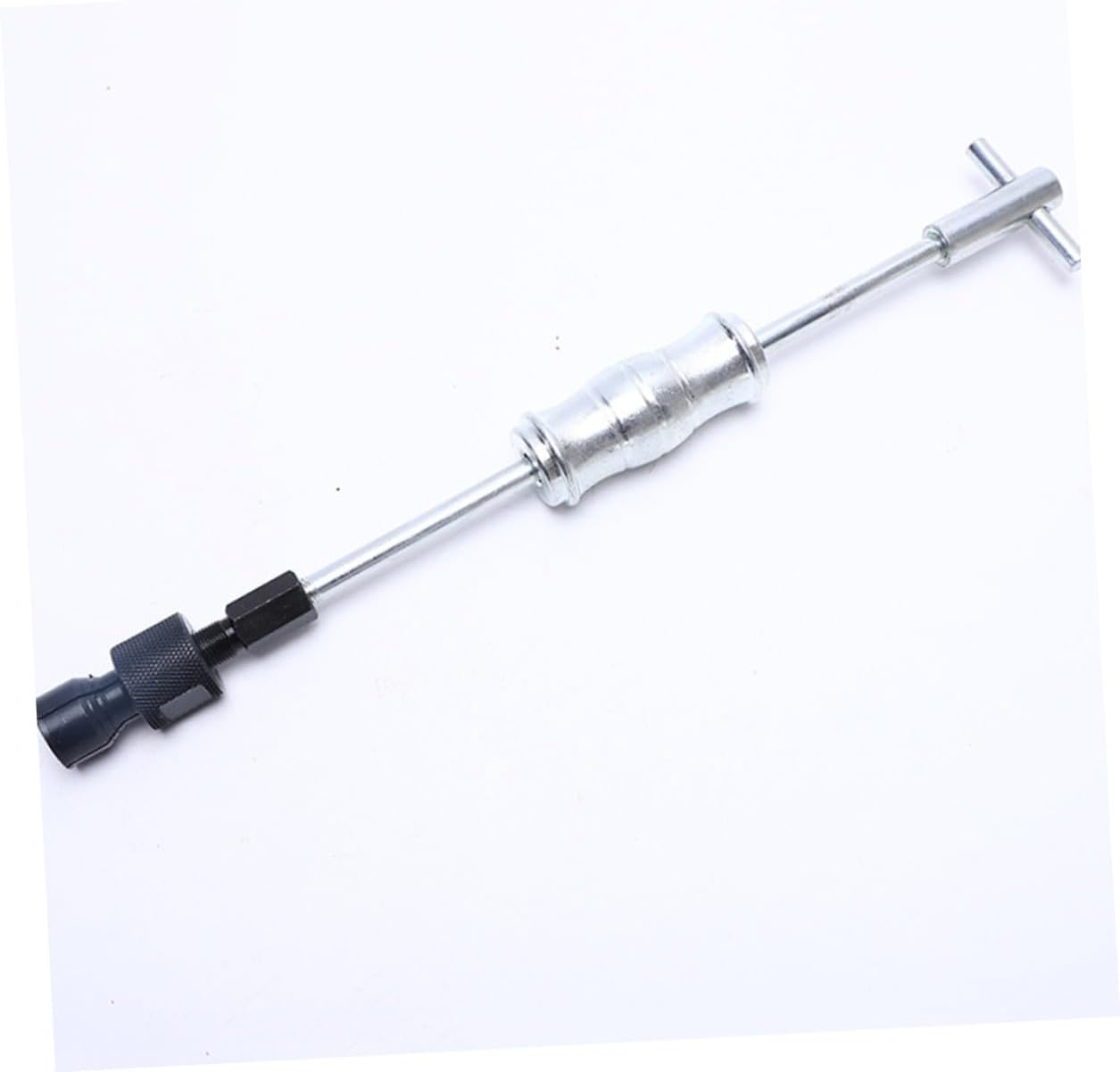 Ciieeo 9pcs Steel Inner Bearing Puller Set with Slide Hammer Bearing Extractor Removal Tool for Auto Repair and Internal Disassembly