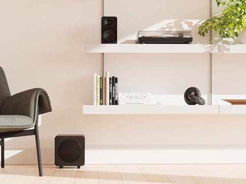 Image of Kanto SUB6V 6 in Sealed Powered Subwoofer Matte Black
