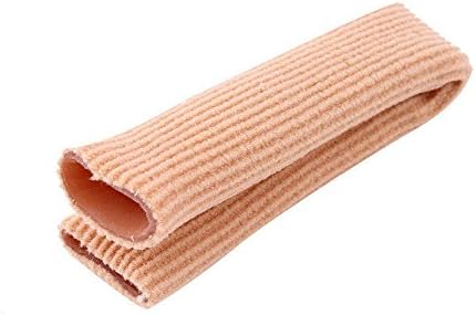(x2) 15cm Strips Of Genuine FootTrek Superior High Performance Fully Lined Polymer Gel Toe Tube Protector/Separator/Pads by FootTrek