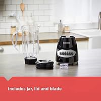 BLACK+DECKER Crush Master Blender, 10-Speeds with Stainless Steel Blades, Black, BL2010BP — image 4