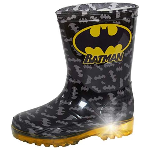 DC Comics Boys Batman Light Up Wellies Cover
