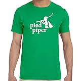 Silicon Valley Fan Pied Piper Green T Shirt (X-Large)