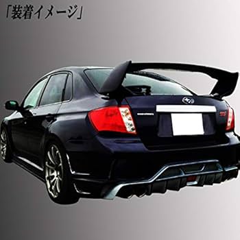 ネタバレ SUBARU 黒色 IMPREZZA GDA リアスポイラー エアロパーツ SUBARUインプレッサGDA GDB GDCボルテックス