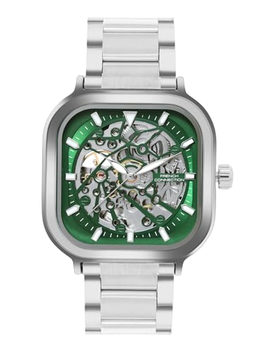 French Connection Green Sunray Dial | Automatic Watch for Men's | FCA27NSM