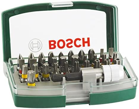 Bosch 2607017063 Screwdriver Bit Set with Colour Coding 32 Pcs