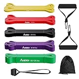 【Adecuado para Cualquier Entrenamiento】Estas Bandas de Asistencia para Dominadas Ofrecen un Entrenamiento Eficaz. Entrene Sus Brazos, Espalda, Piernas y Glúteos a La Vez con la Banda de Movilidad, Perfecta para Entrenamiento de Resistencia Corporal y Fisioterapia para Ayudar a Fortalecer los Ligamentos o Músculos Desgarrados.