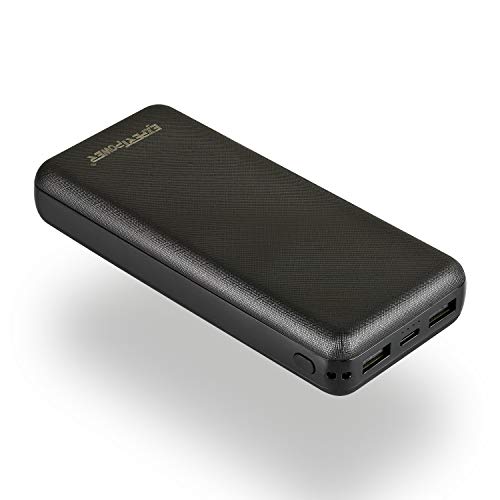 20000 mAh Portable Charger USB-C (Input Only), High-Capacity External Battery Pack Compatible