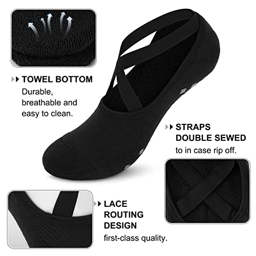 Diu Life Grip Socks Yoga Socks With Grips For Women Non Slip, Pilates, Workout, Pure Barre, Ballet, Dance, Hospital Socks #TOP2