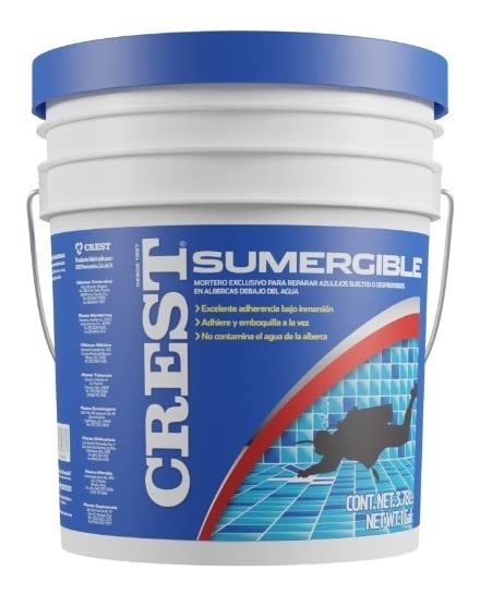 Encuentra pegazulejo para alberca marca crest, en la categoría de adhesivos de piso. Pegazulejo para alberca Marca CREST 2