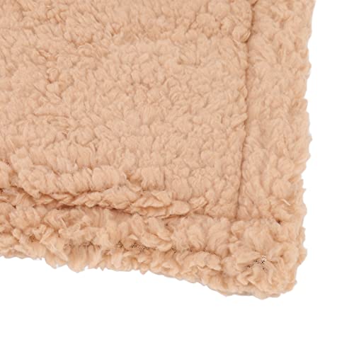 Grcfumo Self Warming Pet Pad, Aluminum Film Soft Warming Crate Pad, Self Heating Cat Dog Mat, Double