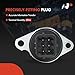 A-Premium Fuel Injection Idle Air Control Valve Compatible with Subaru Outback 2000-2004, Forester 1999-2004, Impreza 1998-2004, Legacy 2000-2004, Baja 2003-2004 - 2.5L, Replaces# 22650AA192