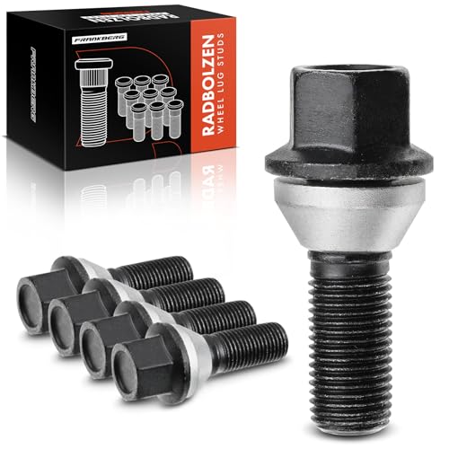 Frankberg 5 pernos de rueda, parte delantera y trasera, compatibles con X5 E53 3.0d 3.0i 4.4i 4.6is 4.8is 2000-2006 36136756298