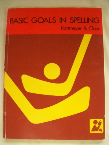 Basic Goals in Spelling: Workbook Level 8 0070343284 Book Cover