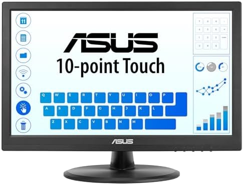 ASUS VT169HE Monitor táctil de 16" FHD (1920 x 1080), táctil de 1...