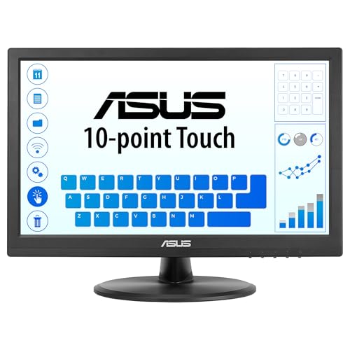 ASUS VT169HE Monitor táctil de 16' FHD (1920 x 1080), táctil de 10...