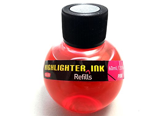 New Highlighter Refill Ink, Fountain Pen, Arts and Crafts, Paint, Ink(Pink)