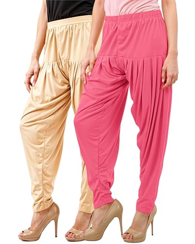Image of Buy That Trendz Patiala Salwar for Women Relaxed Fit Viscose Patiyala Salwar Harem Bottom Pants