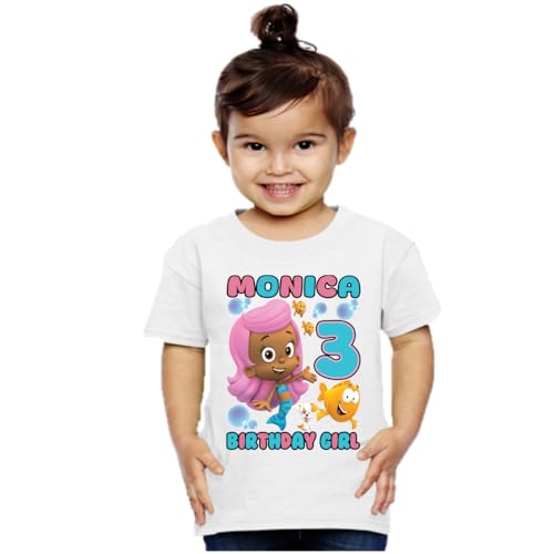Personalized Bubble Birthday Shirt, Add Any Name and Age, Custom Shirts Birthday Party, Family Matching Shirts, Handmade Shirts.
