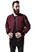 Produktbild Urban Classics Herren 2-Tone Bomber Jacket Jacke, Mehrfarbig (Burgundy/Black 619), L