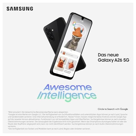 Samsung Galaxy A26 5G Smartphone ohne Vertrag