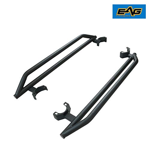 Eag Nerf Bars Side Step Tubular Armor Rock Slider Fit For 07-18 Wrangler Jk 2 Door #TOP3