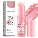 Retinol & Caffeine Eye Balm Stick - Dark Circles Relief & Depuffing Treatment, Hyaluronic Acid + Collagen...
