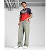 Puma Men's Regular Fit Jerseys (607346_Navy-Flame Scarlet