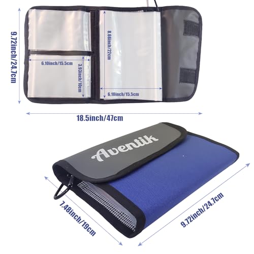 Aventik Sofá Lure Storage Binder Organizador de Cebo miniatura 2