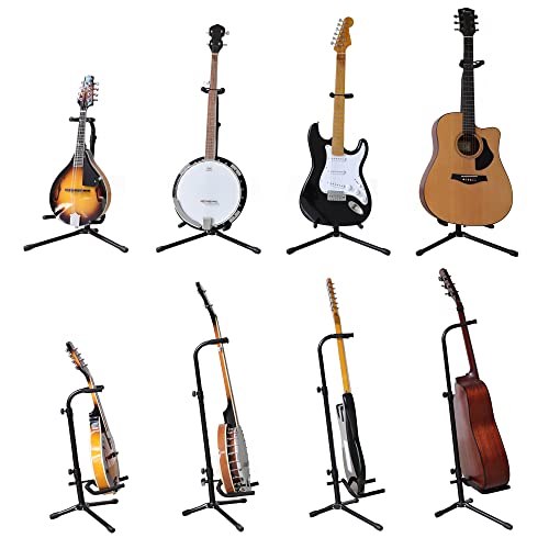 rayzm support de guitare avec réglage de la hauteur, support vertical en métal pour guitares acoustiques/électriques… - Les Beatles, Paul McCartney, John Lennon, RIngo Starr, George Harrison rayzm support de guitare avec réglage de la hauteur, support vertical en métal pour guitares acoustiques/électriques… – Image 7