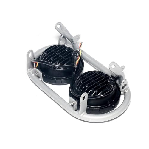 Phare de moto LED 12V étanche avec boîtier seau haute luminosité pour Monkey