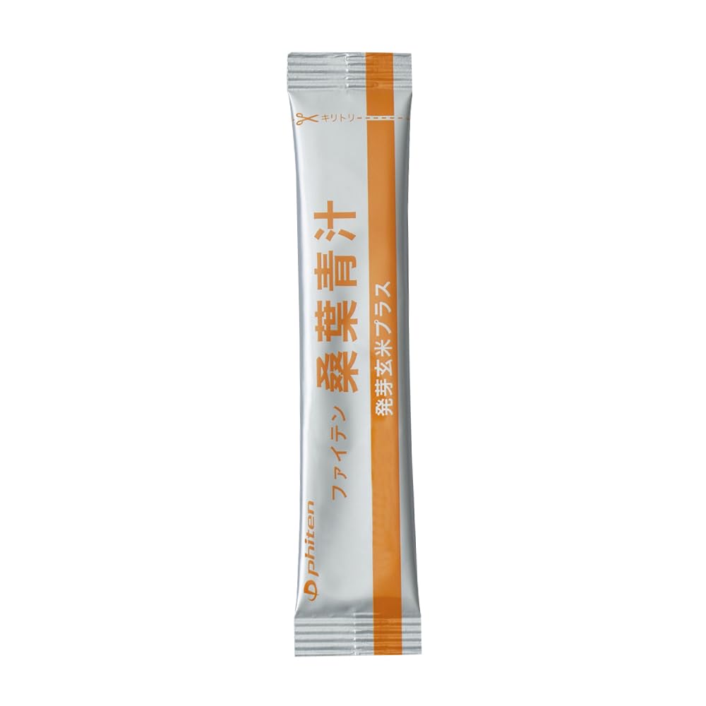 Amazon.co.jp: ファイテン(phiten) 桑葉青汁 発芽玄米プラス 2.5gX30包