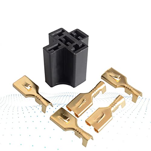Support relais 5 broches auto idéal pour sécuriser vos circuits électriques 6,3 mm