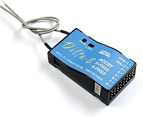 FrSky S-FHSS 8CH Delta-8 Receiver For Futaba T6J T8J 4PL 14SG Transmitter