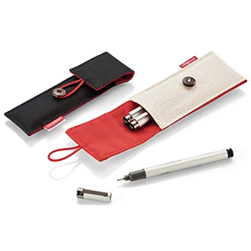 SenseBag Pen Case for 2 Pens, Black