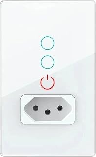 Zingbie Tuya Smairt Brazil Light Switch Tomada Wall Socket Brazilian Plug Outlet Glass Panel Controller by Arliexa G00glte Home New 2026 High for Reliable Electronic Component