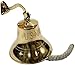 Solid Brass Traditional Ship Bell Wall Mounted Us Navy 6